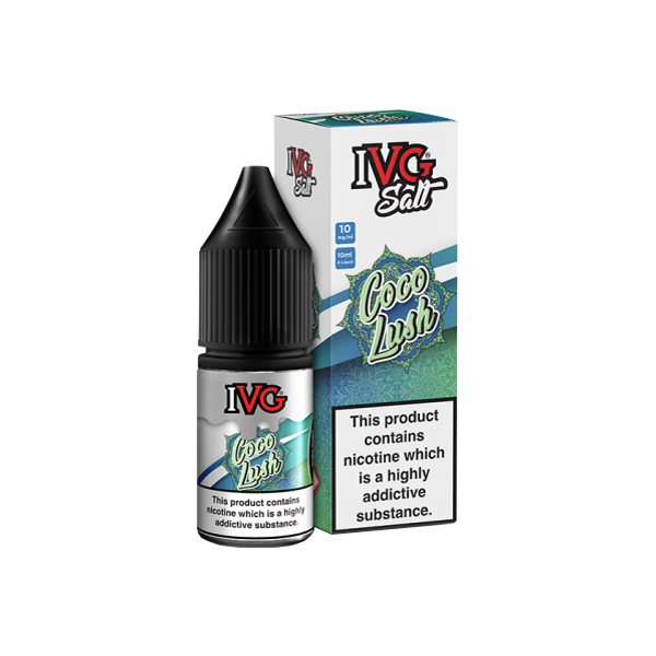 10mg I VG Salts 10ml Nic Salts (50VG/50PG) - Flavour: Blackcurrant Candy Ice