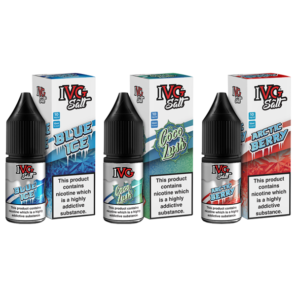 10mg I VG Salts 10ml Nic Salts (50VG/50PG) - Flavour: Arctic Berry