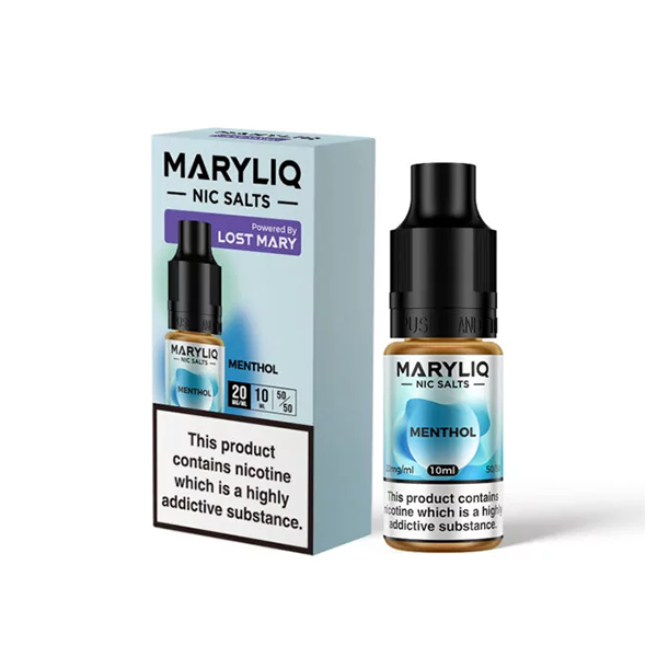 10mg MARYLIQ Nic Salt By Lost Mary 10ml (50VG/50PG) - Stoptober Special Offer! - Flavour: Lime Rum