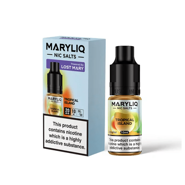 10mg MARYLIQ Nic Salt By Lost Mary 10ml (50VG/50PG) - Stoptober Special Offer! - Flavour: Strawberry Ice