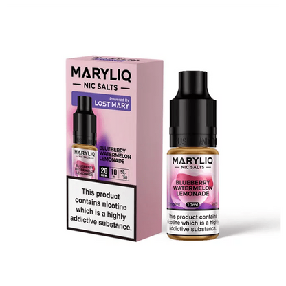 10mg MARYLIQ Nic Salt By Lost Mary 10ml (50VG/50PG) - Stoptober Special Offer! - Flavour: Double Apple