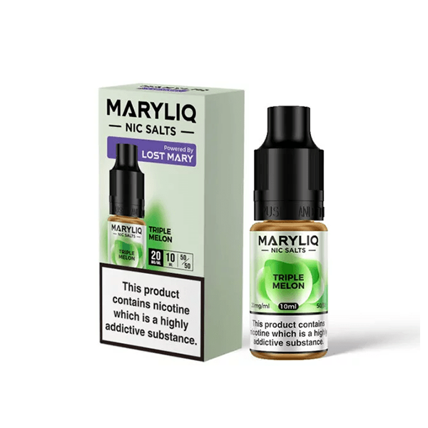 10mg MARYLIQ Nic Salt By Lost Mary 10ml (50VG/50PG) - Stoptober Special Offer! - Flavour: Pineapple Mango