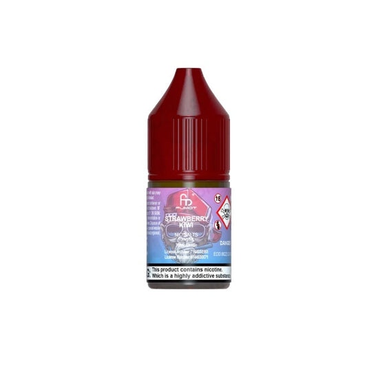 10mg RandM 7000 Tornado Nic Salts (50VG/50PG) - Flavour: Strawberry Kiwi