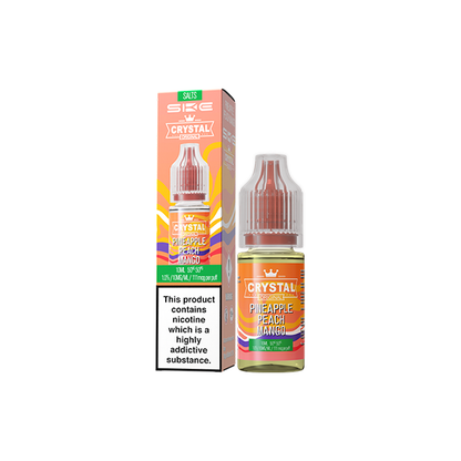 10mg SKE Crystal Original 10ml Nic Salts (50VG/50PG) - Flavour: Fizzy Cherry