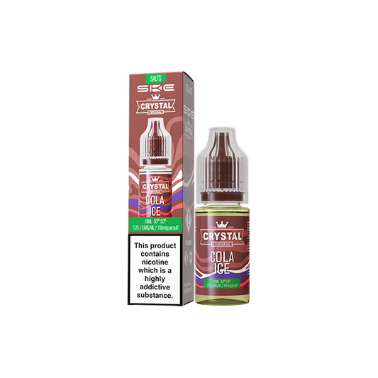 10mg SKE Crystal Original 10ml Nic Salts (50VG/50PG) - Flavour: Blue Razz Lemonade
