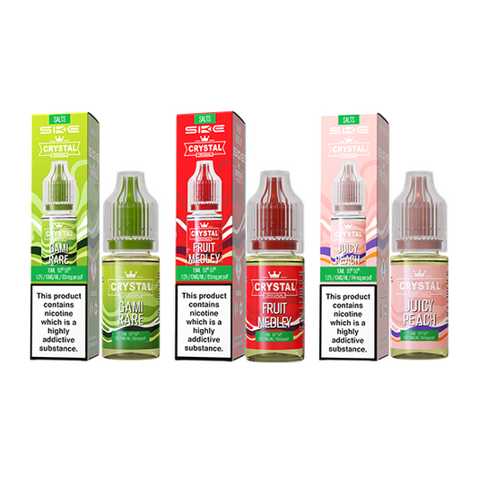 10mg SKE Crystal Original 10ml Nic Salts (50VG/50PG) - Flavour: Watermelon Cherry