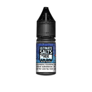 10mg Ultimate Puff Salts On Ice 10ml Flavoured Nic Salts (50VG/50PG) - Flavour: Apple & Mango