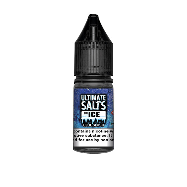 10mg Ultimate Puff Salts On Ice 10ml Flavoured Nic Salts (50VG/50PG) - Flavour: Blackcurrant