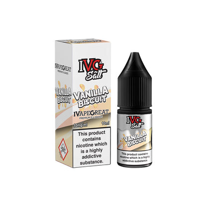 20mg I VG Salt 10ml Nic Salts (50VG/50PG) - Flavour: Sour Green Apple