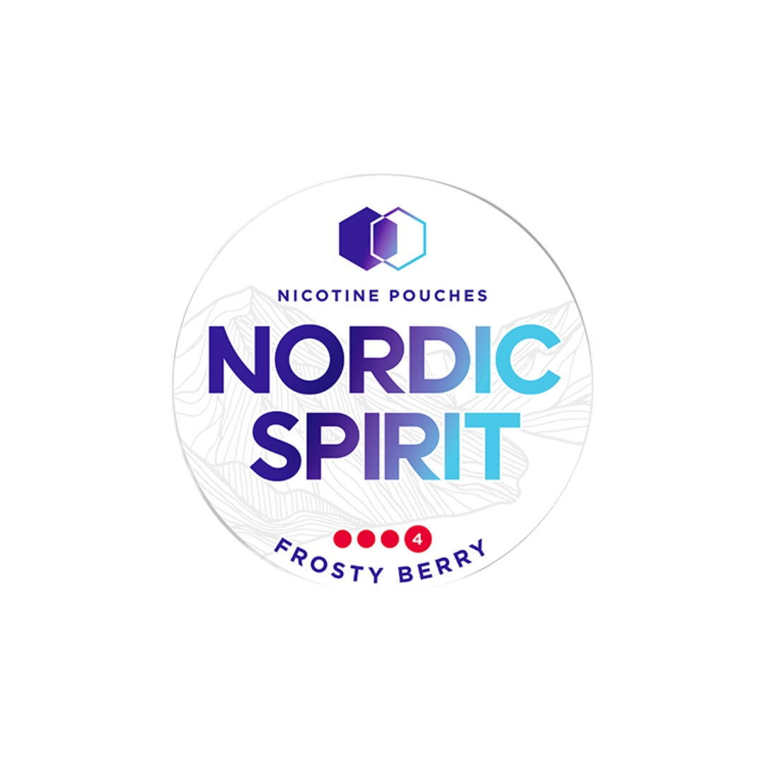 11mg Nordic Spirit Extra Strong Nicotine Pouches - 20 Pouches - Flavour: Frosty Mint