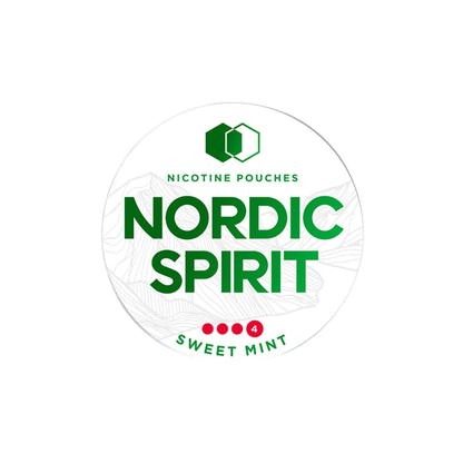 11mg Nordic Spirit Extra Strong Nicotine Pouches - 20 Pouches - Flavour: Mint