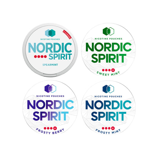 11mg Nordic Spirit Extra Strong Nicotine Pouches - 20 Pouches - Flavour: Mint