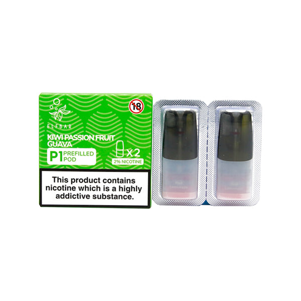 Elf Bar P1 Replacement 2ml Pods for ELF Mate 500 - Flavour: Cream Tobacco