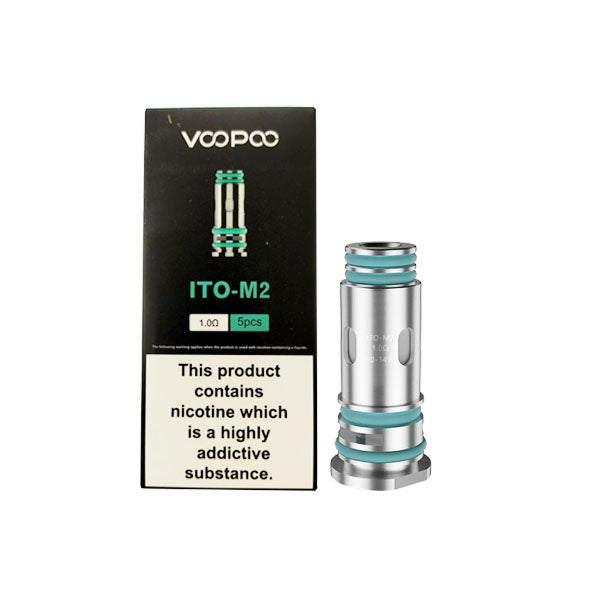 Voopoo ITO M Series Replacement Coils - 1.0Ω/1.2Ω/0.5Ω - Resistance: ITO M2 1.0Ω