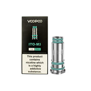 Voopoo ITO M Series Replacement Coils - 1.0Ω/1.2Ω/0.5Ω - Resistance: ITO M1 0.7Ω