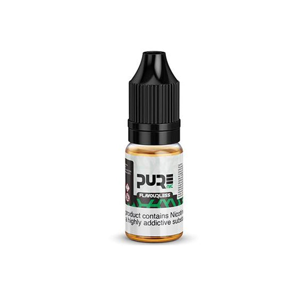 18mg Pure Nic Flavourless Nicotine Shot 10ml (100VG) - Quantity: 10000