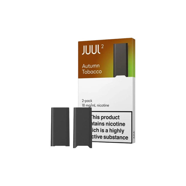 18mg JUUL 2 Prefilled Vape Pods 200 Puffs - Flavour: Virginia Tobacco