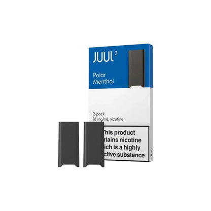18mg JUUL 2 Prefilled Vape Pods 400 Puffs - 2 Pcs - Flavour: Ruby Menthol