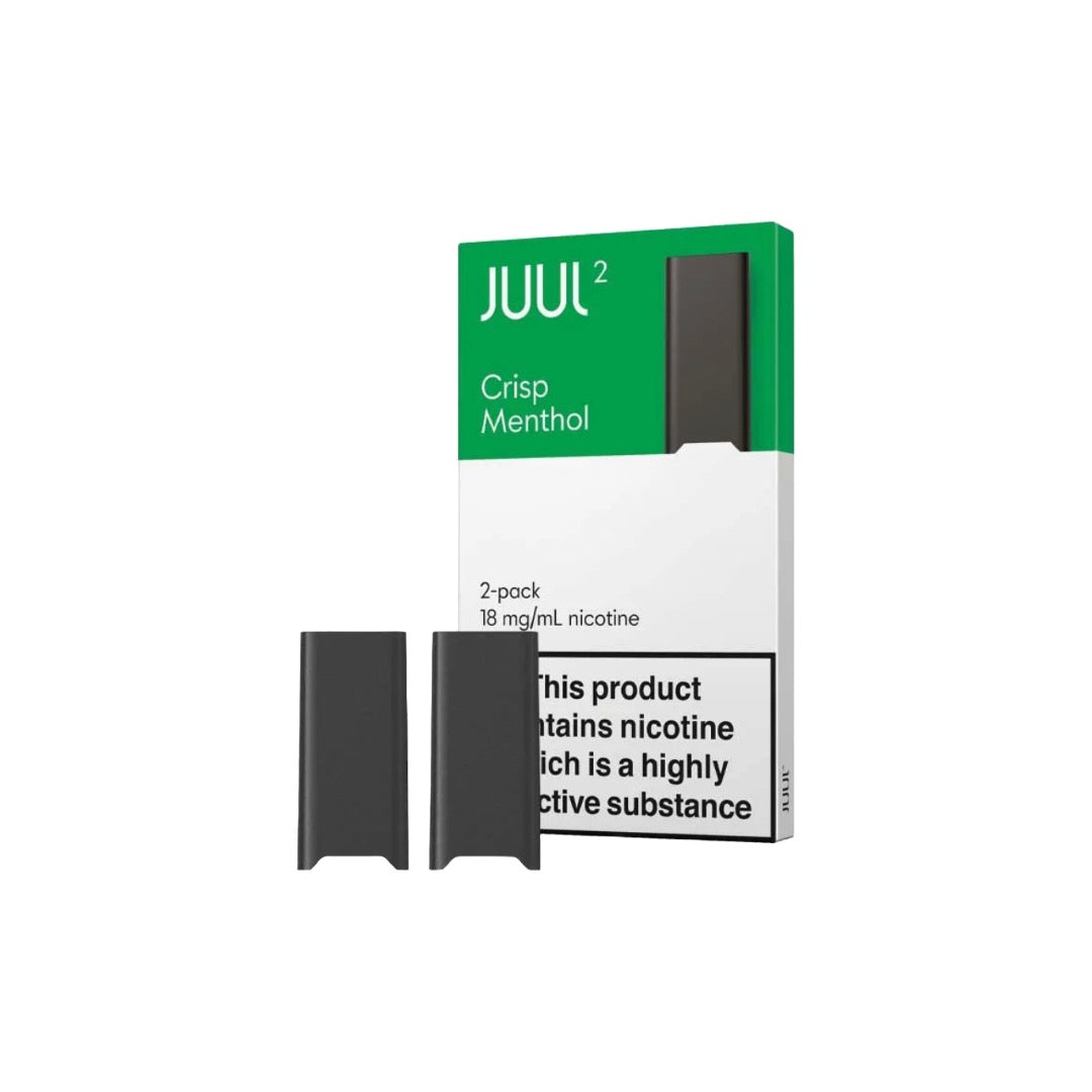 18mg JUUL 2 Prefilled Vape Pods 400 Puffs - 2 Pcs - Flavour: Ruby Menthol