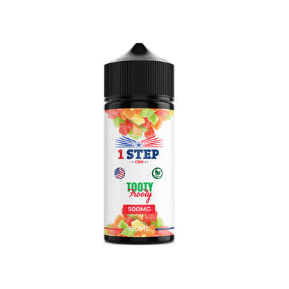 1 Step CBD 500mg CBD E-liquid 120ml (BUY 1 GET 1 FREE) - Flavour: Cotton Candy