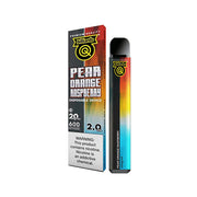 EXPIRED:: 20mg Billiards Q Tricks Shot Disposable Vape Device 600 Puffs - Flavour: Pear Orange Raspberry