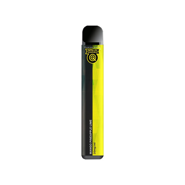 EXPIRED:: 20mg Billiards Q Tricks Shot Disposable Vape Device 600 Puffs - Flavour: Mango Pineapple Lime