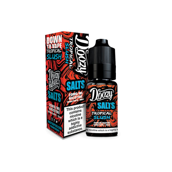 20mg Doozy Vape Co Nic Salt 10ml (50VG/50PG) - Flavour: Caramel Tobacco Ice