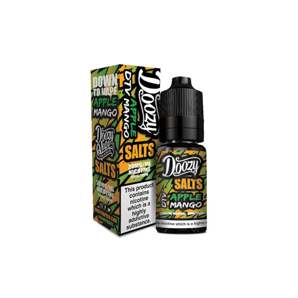 20mg Doozy Vape Co Nic Salt 10ml (50VG/50PG) - Flavour: Caramel Tobacco Ice