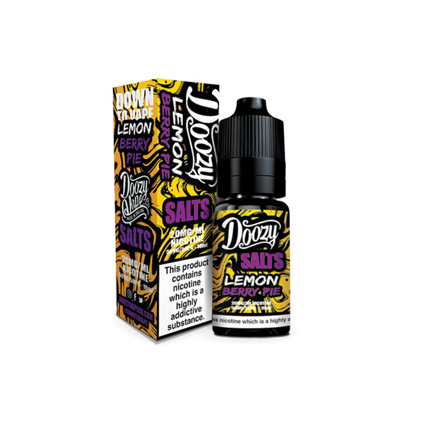 20mg Doozy Vape Co Nic Salt 10ml (50VG/50PG) - Flavour: Caramel Tobacco Ice