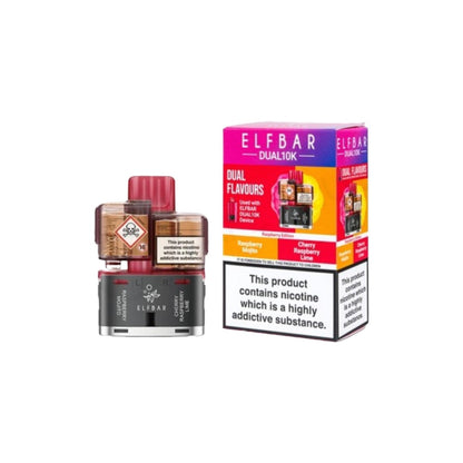 20mg ELFBAR Dual 10K Prefilled Pod Pack 10000 Puffs - Flavour: Tobacco Edition