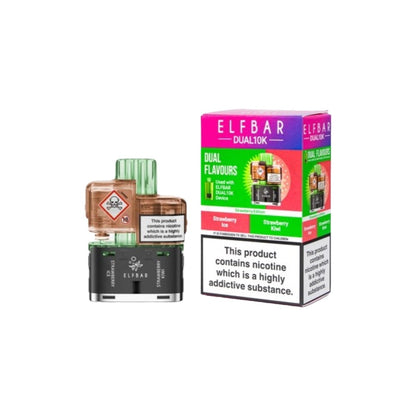 20mg ELFBAR Dual 10K Prefilled Pod Pack 10000 Puffs - Flavour: Fruity Edition