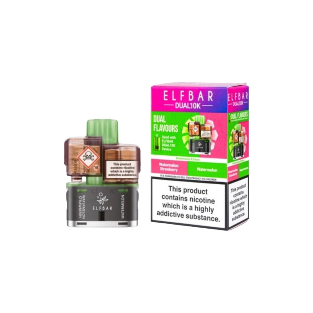 20mg ELFBAR Dual 10K Prefilled Pod Pack 10000 Puffs - Flavour: Drinks Edition