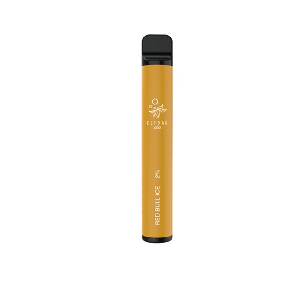 20mg ELF Bar Disposable Vape Pod 600 Puffs - Flavour: Pineapple Ice