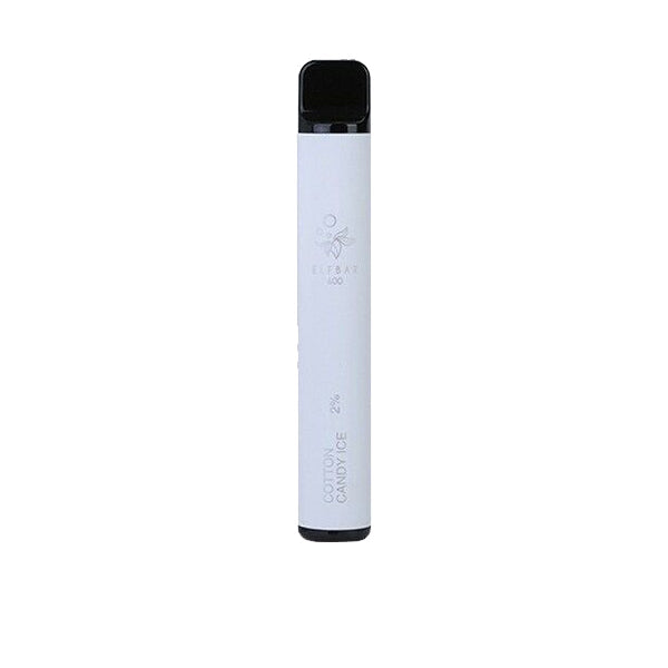 20mg ELF Bar Disposable Vape Pod 600 Puffs - Flavour: Spearmint