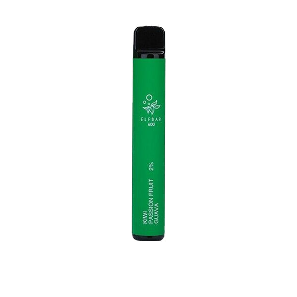 20mg ELF Bar Disposable Vape Pod 600 Puffs - Flavour: Pineapple Ice