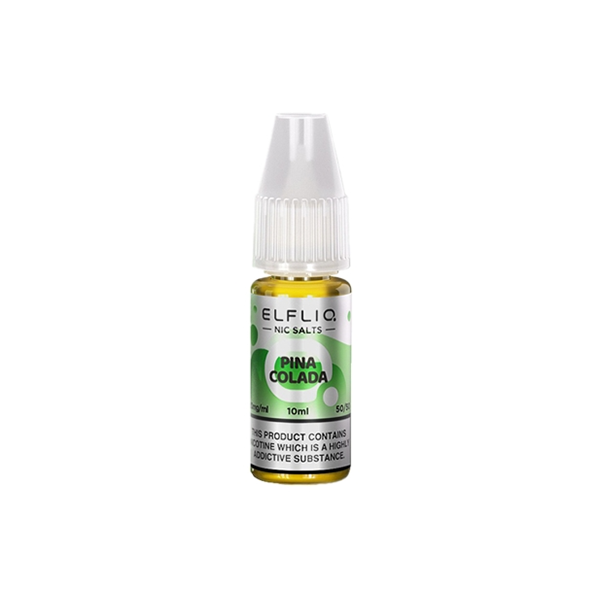 20mg ELFLIQ By Elf Bar 10ml Nic Salt (50VG/50PG) - Flavour: Apple Blackcurrant
