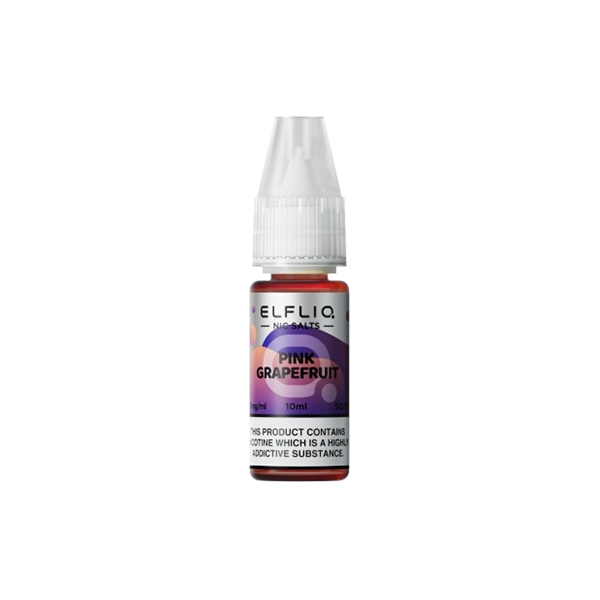 20mg ELFLIQ By Elf Bar 10ml Nic Salt (50VG/50PG) - Flavour: Pink Grapefruit