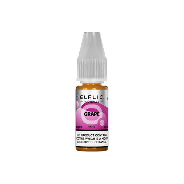 20mg ELFLIQ By Elf Bar 10ml Nic Salt (50VG/50PG) - Flavour: Sour Apple