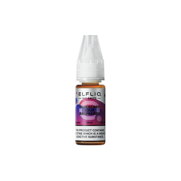 20mg ELFLIQ By Elf Bar 10ml Nic Salt (50VG/50PG) - Flavour: Apple Blackcurrant