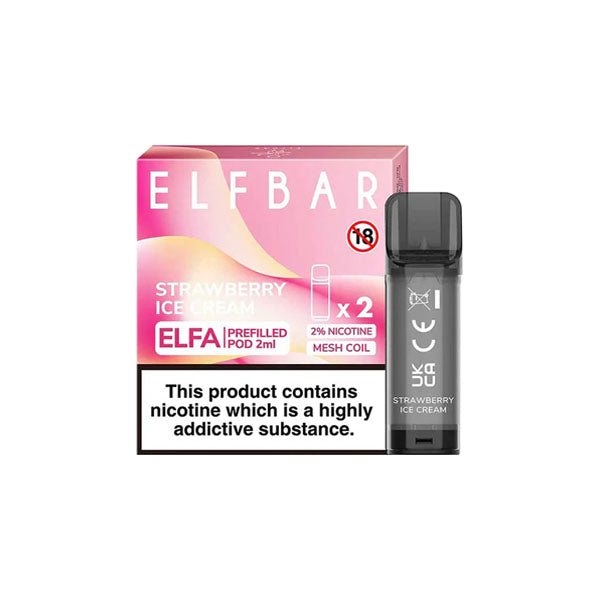 ELF Bar ELFA 20mg Replacement Prefilled Pods 2ml - Flavour: Berry Jam