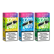 20mg Elf Bar 4 in 1  Pod Vape Kit 3200 Puffs - Flavour: Ice Drinks Edition