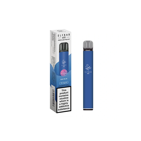 20mg Elf Bar 600 Prefilled Pod Vape Kit 600 Puffs - Stoptober Special Offer! - Flavour: Pink Lemonade