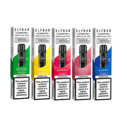 20mg Elf Bar 600 Prefilled Pods 2ml 1200 Puffs - 2 Pcs - Flavour: Cherry Ice