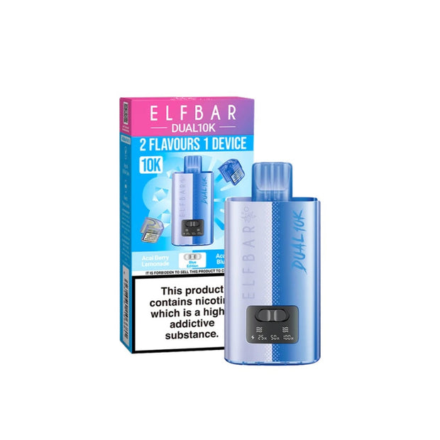 20mg Elf Bar Dual 10K Pod Vape Kit - Flavour: Sour Edition