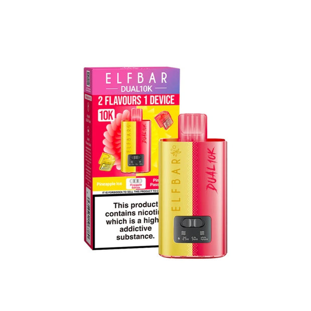 20mg Elf Bar Dual 10K Pod Vape Kit - Flavour: Summer Edition