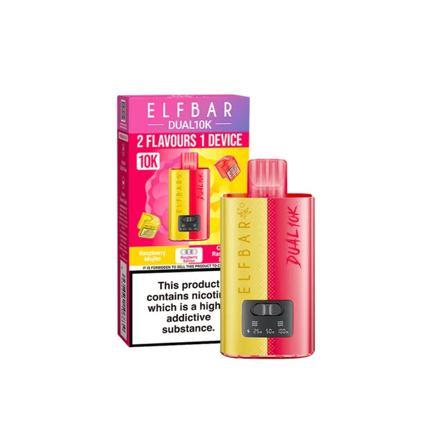 20mg Elf Bar Dual 10K Pod Vape Kit - Flavour: Shisha Edition