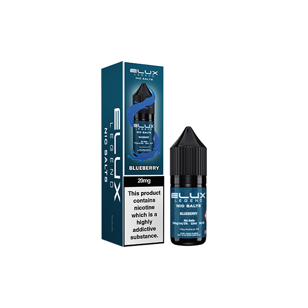 20mg Elux Legend 10ml Nic Salts (50VG/50PG) - Flavour: Grape Gummy Bear
