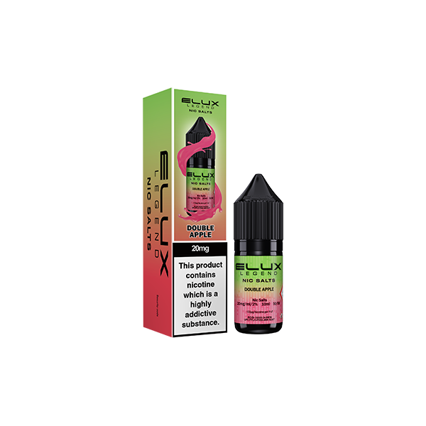 20mg Elux Legend 10ml Nic Salts (50VG/50PG) - Flavour: Tiger Blood
