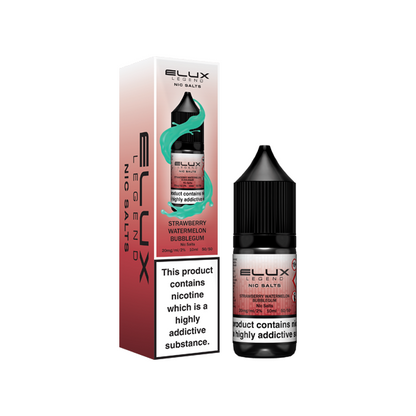 20mg Elux Legend 10ml Nic Salts (50VG/50PG) - Stoptober Special Offer! - Flavour: Blueberry