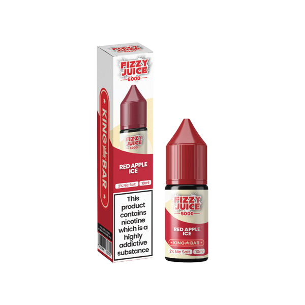 20mg Fizzy Juice 5000 by King Bar 10ml Nic Salts (50VG/50PG) - Flavour: Mango Guava